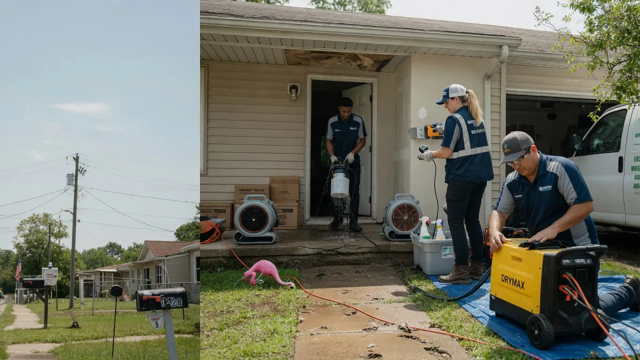 Storm Damage Water Removal in El Paso, TX near me